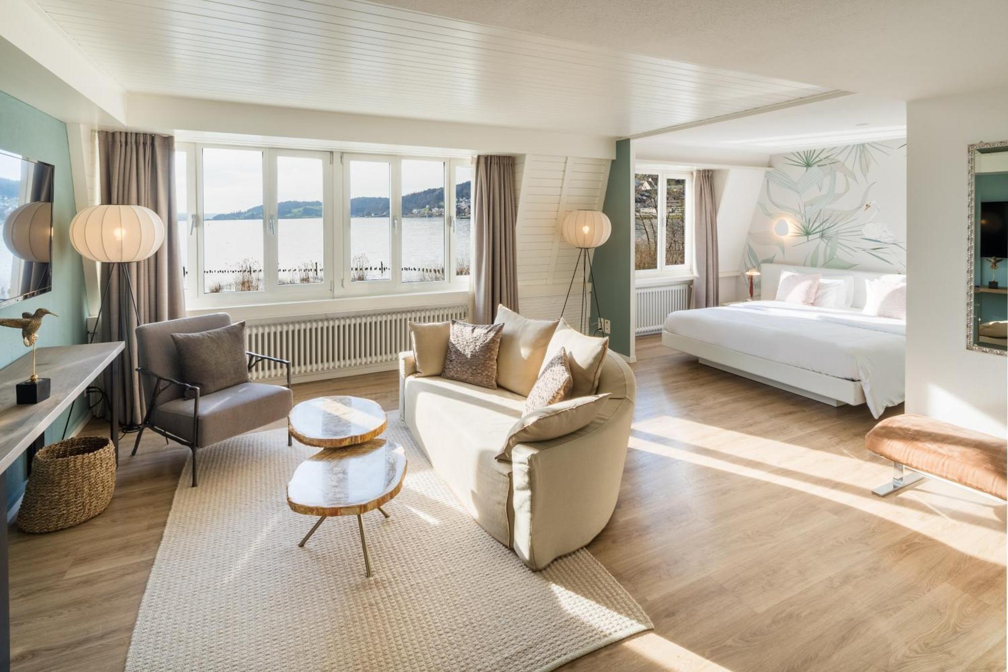 Strandhotel Schmerikon ภายนอก รูปภาพ