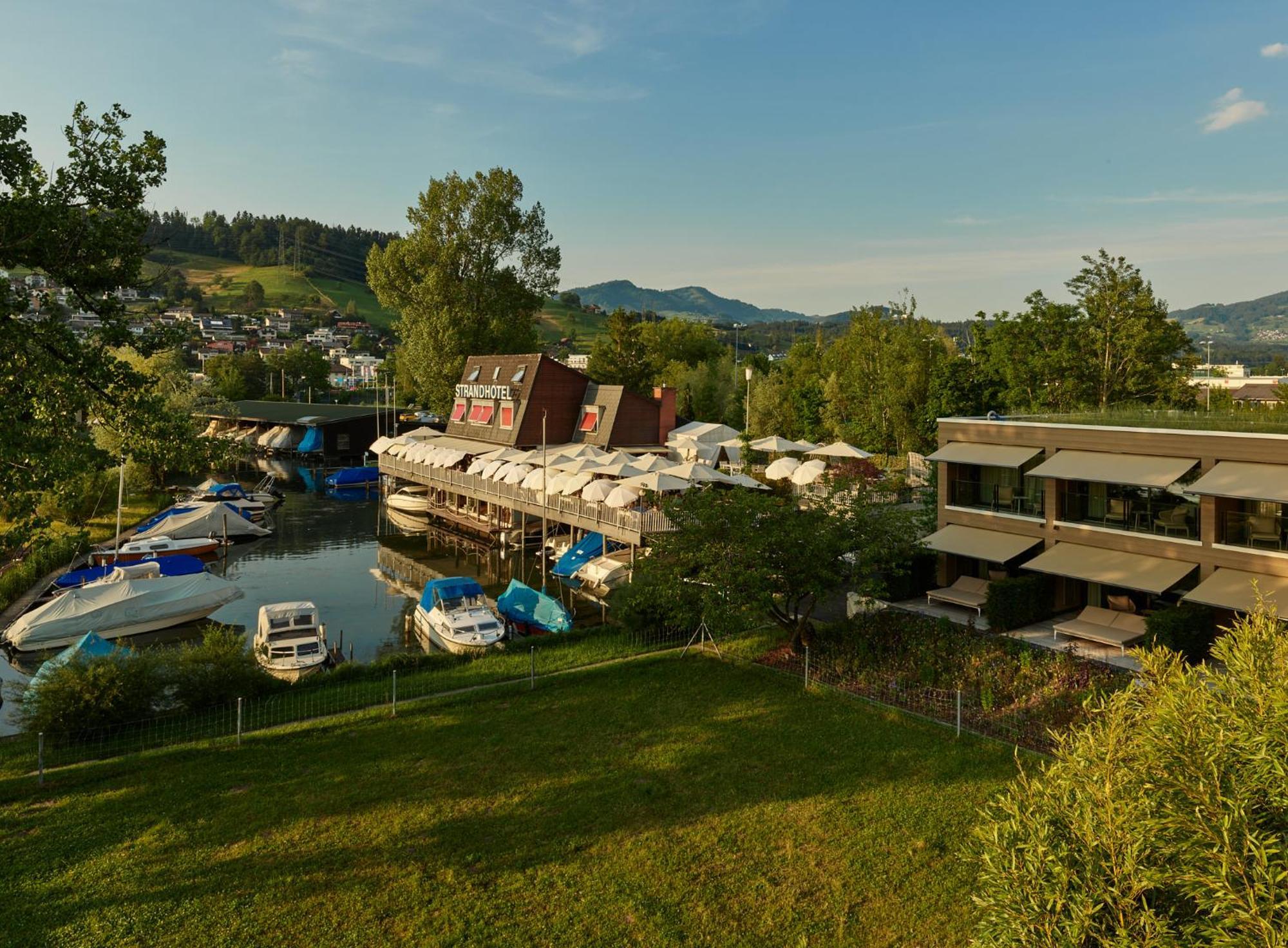 Strandhotel Schmerikon ภายนอก รูปภาพ